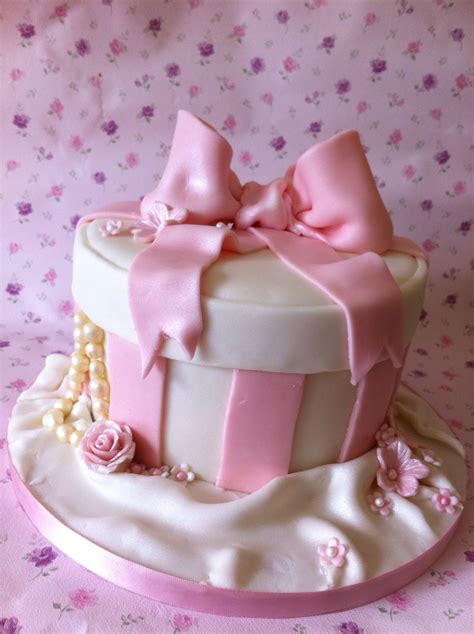 pink hat box cake cake decorating box cake cake