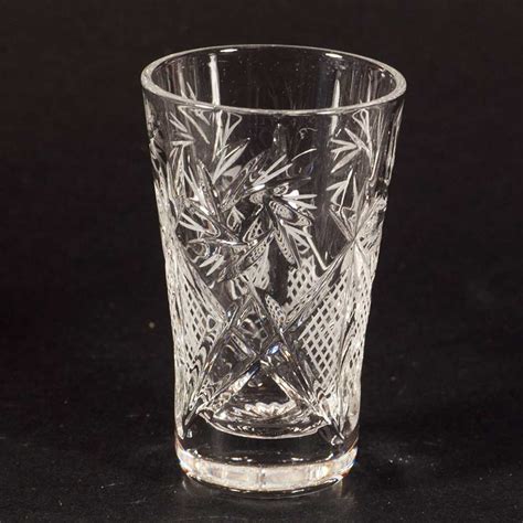 As for me…make it 1 2/3 oz. Crystal Shot Glass 35 ml 6 Pieces Set - Russian Glassware