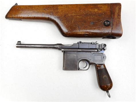 Mauser Model C96 Broomhandle Caliber 9mm Luger