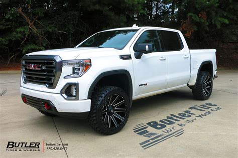 Gmc Sierra With 22in Fuel Contra Wheels Exclusively From Butler Tires