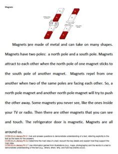 Our word problem worksheets review skills in real world scenarios. Teaching About Magnets on Pinterest | Magnets, Science and Activities