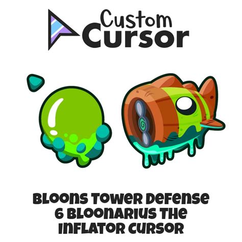 Bloons Tower Defense 6 Bloonarius The Inflator Cursor Custom Cursor