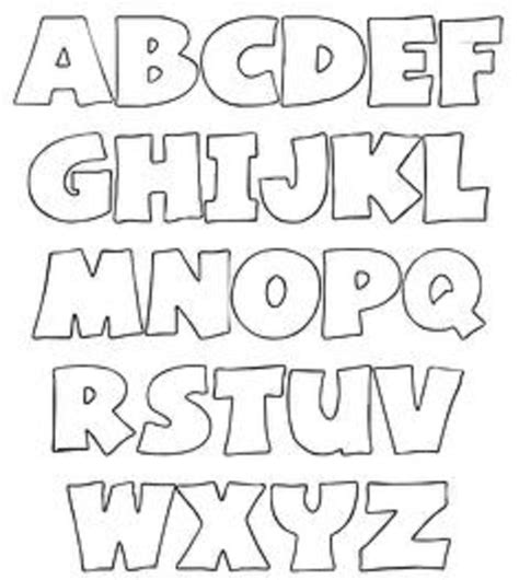 Molde Letras Do Alfabeto E18