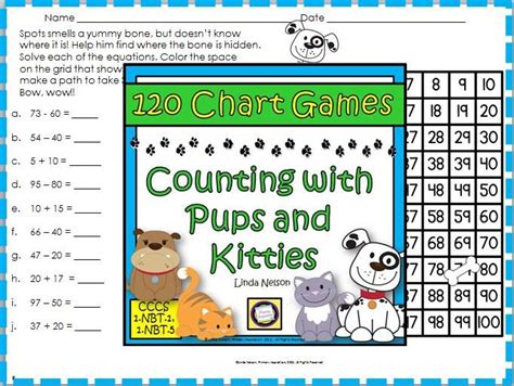 Fun Practice On The 120 Chart With This Set Of Three Partner Games And