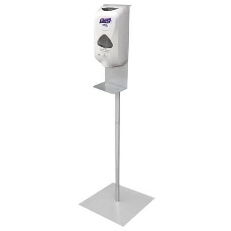 4 Ft Purell Automatic Hand Sanitizer Dispenser Stand Silver Plum Grove