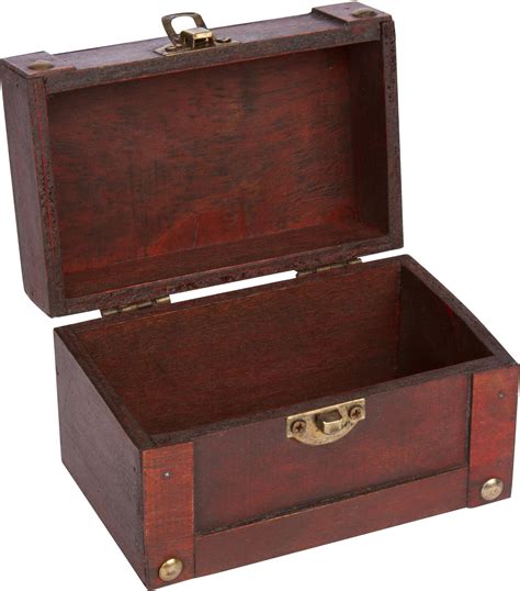 Small Decorative Wood Treasure Chest Set Of 4 By