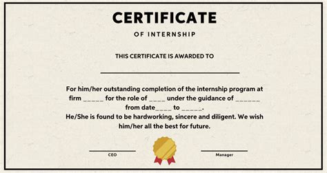 Design Internship Certificate Or Work Experience Letter For Any