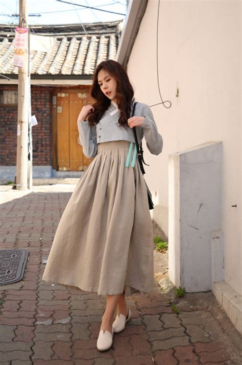 한복 Hanbok Korean Traditional Clothes Dress Modernhanbok 생활한복 The