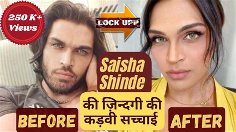Saisha Shinde Lock Upp Contestant Biography Swapnil Shinde Become Transwoman Saisha Shinde