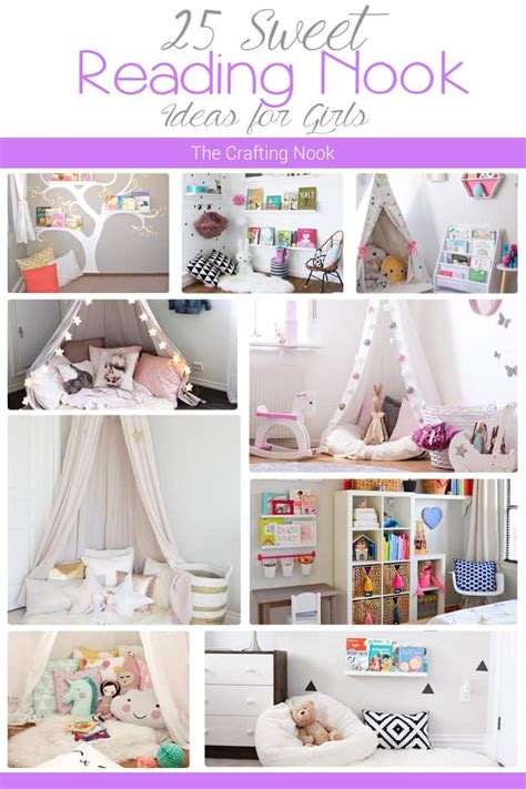 25 Kids Reading Nook Ideas For Girls The Crafting Nook