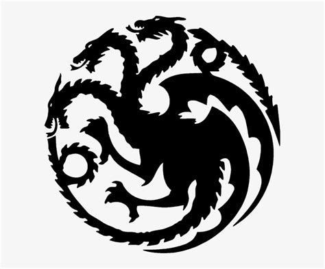 Promocode vexels15 and get 15% off. Dracarys If Anyone Wants A Transparent Targaryen Sigil ...