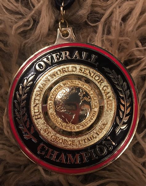 Huntsman World Senior Games 2018 St George Utah Gold Medal Cowboy