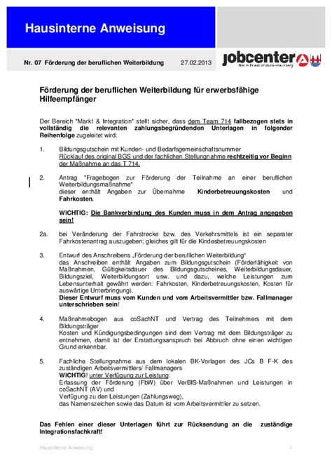 Musterweiterbildungsordnung|bundeszahnärztekammer|november 2016 2/25 teil i ziel, art, inhalt und dauer der weiterbildung § 1 fachzahnärztliche weiterbildung (1) weiterbildung ist der geregelte erwerb. Antrag Bildungsgutschein Vorlage