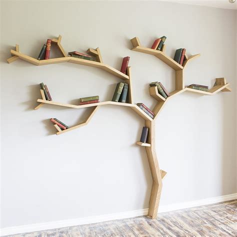 The Beech Tree Shelf Large Tree Shelves By Bespoak Interiors