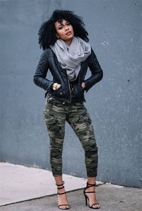 Stylish Ideas To Wear Camo Pants Streetstyle Military Pants Army Trousers Camo Outfits