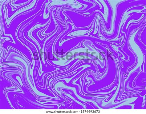 Abstract Painting Marble Effect Painting Vector Stock Vector Royalty
