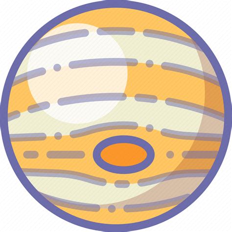 Jupiter Planet Space Icon Download On Iconfinder