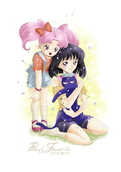 Chibiusa And Hotaru Luna Sailor Chibi Moon Sailor Moon Villains