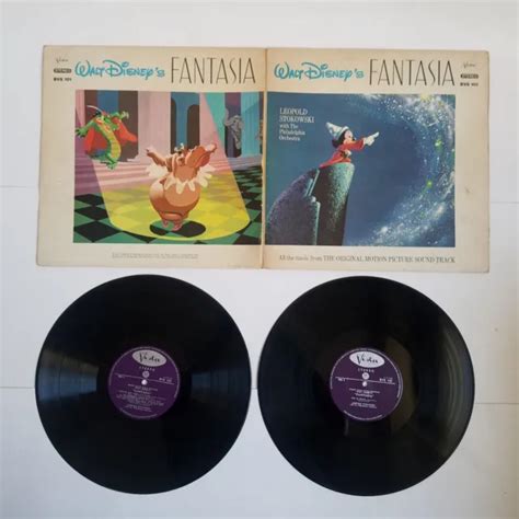 FANTASIA WALT Disney S 1969 Leopold Stokowski 2x 12 LP Gatefold