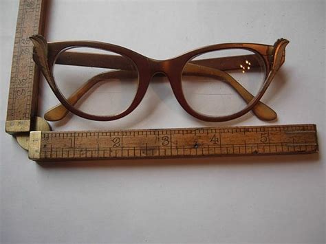 Incredible 1950s Womens Tura Eyeglasses With Feathers Eyeglasses 1950s Woman Womens Glasses