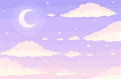 Pixel Night Sky Tumblr