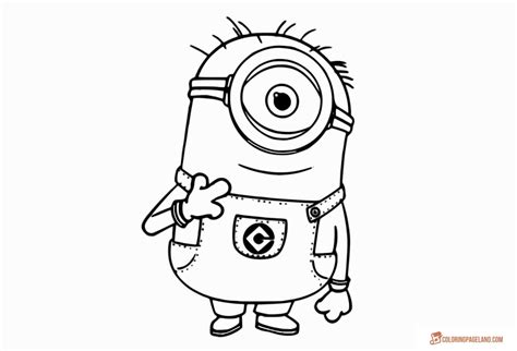 Gru, daughters, and minions from despicable me coloring page for kids printable. Minion Coloring Pages for Kids - Free Printable Templates