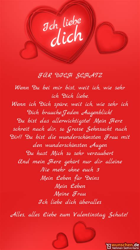 Contextual translation of danke meine liebe into english. FÜR DICH SCHATZ - Fertig valentinstag karte
