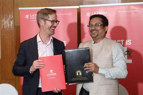 La Trobe Strengthens Ties During India Visit | Mirage News