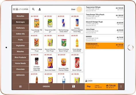 All In One Restaurant Pos Software For Ipad Android Or Pc Lithos Pos