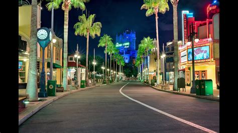 Hollywood Studios Sunset Boulevard Area 2 Hour Loop Youtube