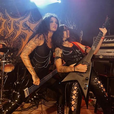 The Metal Goddesses On Instagram “fernanda Lira And Tainá Bergamaschi