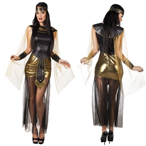 sexy cleopatra damen kostüm pharaonin Ägypterin Ägypten kleid 36 38 40 42 44 46 ebay