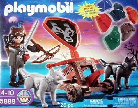 Playmobil Set 5889 Wolf Knight And Fire Catapult Klickypedia