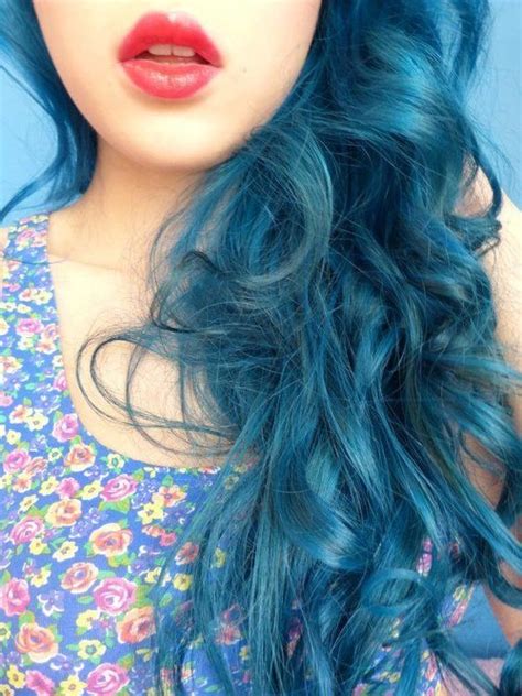 blue hair hair styles dye my hair hair inspiration