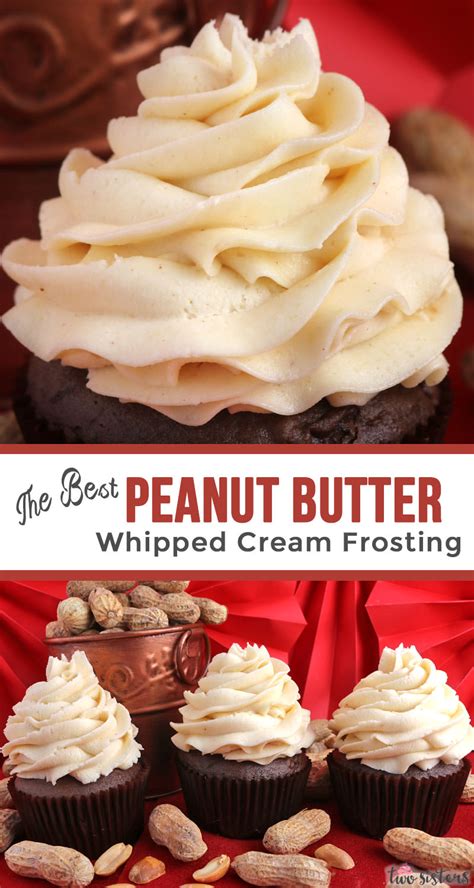 Determined to solve this problem, i did some research and i realised that the problem was not. The Best Peanut Butter Whipped Cream Frosting - Two Sisters
