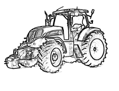 Traktory Malowanki Do Wydrukowania Kolorowanki Traktory Malowanki