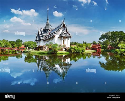Sanphet Prasat Palace Ancient City Bangkok Thailand Stock Photo Alamy