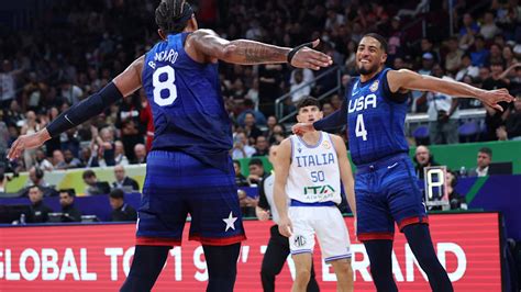 Fiba World Cup 2023 Usa Bounce Back From Shock Defeat To Lithuania To