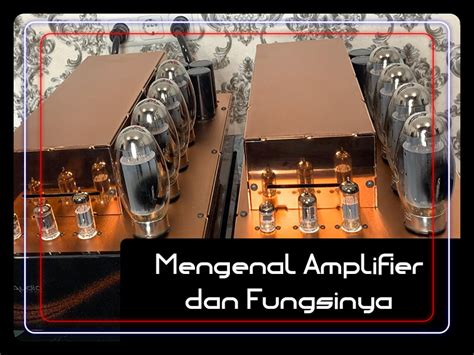 Mengenal Amplifier Dan Fungsinya Riset