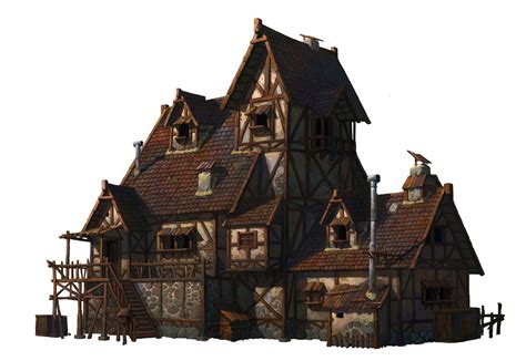 Newest 31 Concept Art Medieval Tower House