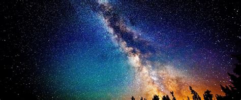 Milky Way Galaxy Desktop Wallpaper 4k