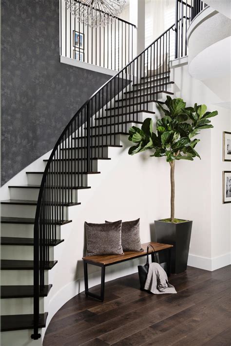 Elegant Transitional Staircase Hgtv