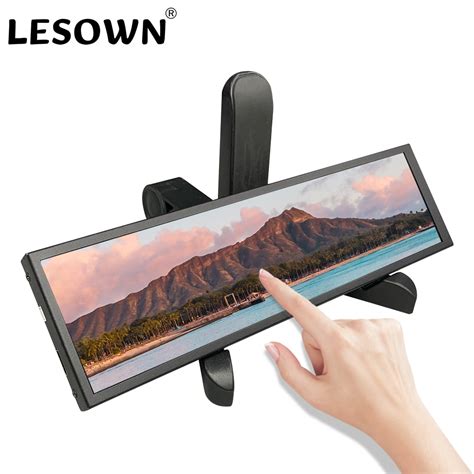 Long Wide Monitor Inch Hdmi Touch Stretched Bar Lcd Display Stand X Rpi Aida