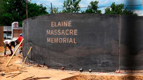 Elaine Massacre A New Monument Will Honor The Victims Some Say Its