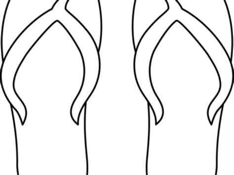 Sandals Coloring Pages Sketch Coloring Page