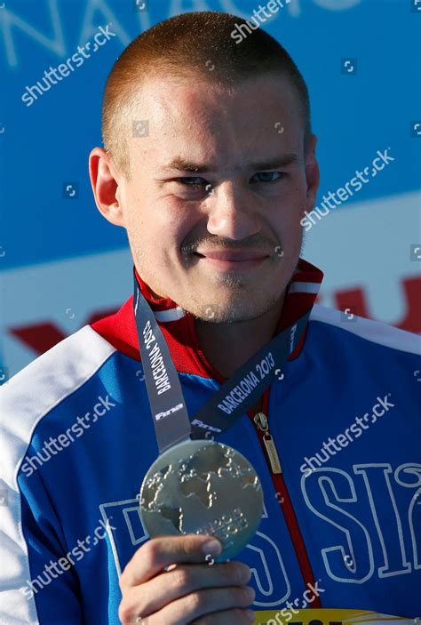 Silver Medalist Evgeny Kuznetsov Russia Poses Editorial Stock Photo