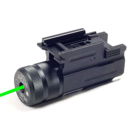 20mm Weaver Picatinny Rail Compact Green Laser Beam Sight W Qd Release