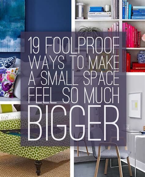 How to make a small bedroom look bigger with paint. 19 Foolproof Ways To Make A Small Space Feel So Much Bigger