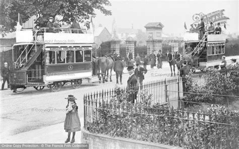 Reading Horsedrawn Trams Kings Road C1890 From Francis Frith The