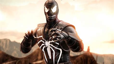 Mortal Kombat Xl All Klassic Fatalities On Venom Costume Skin Mod 4k